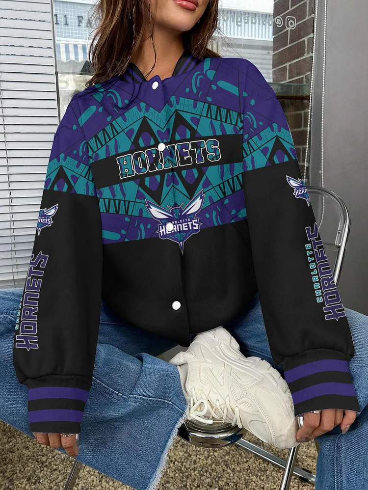 Charlotte Hornets Limited Edition Full-Snap Casual Jacket