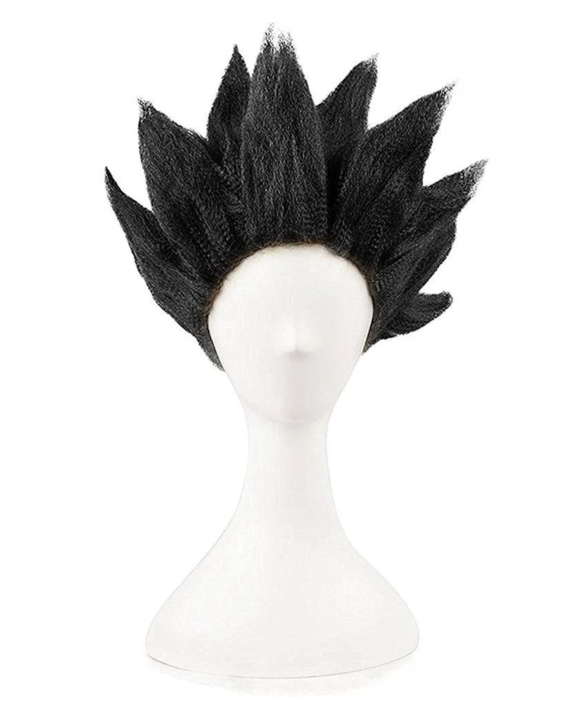 dragon ball z son goku cosplay wig three color