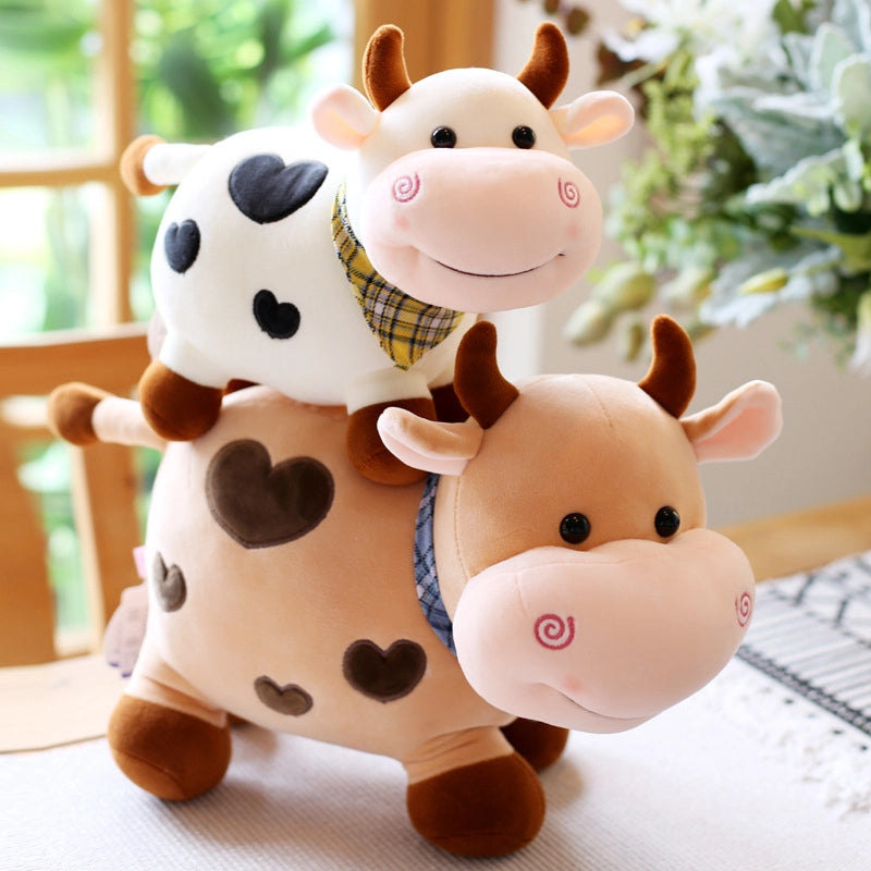 Creative New Niu Niu Xiaoke Doll Plush Toy Cute Calf Doll Children’s Birthday Gift Grab Doll