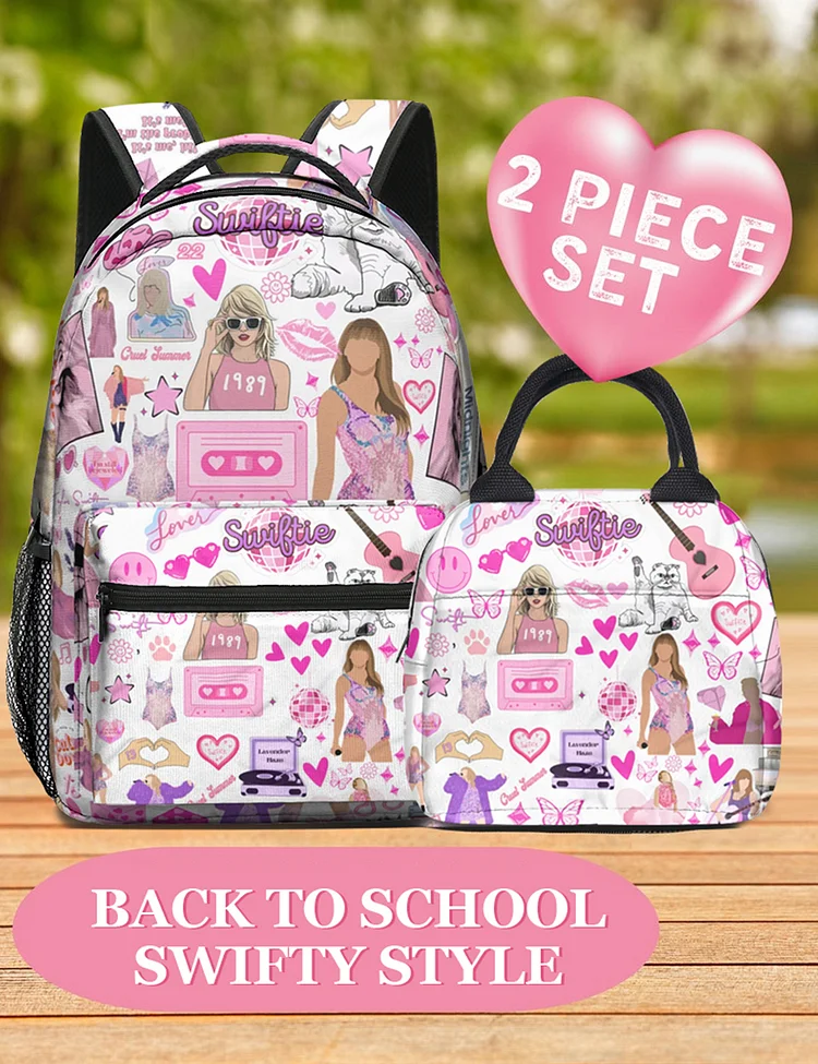 TS Backpack and Lunch Bag Set