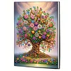 DIY Special Shaped Tree Of Life 50 Pages Diamond Painting Notebook Kit