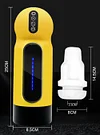 XS1 Strong Suction Male Masturbator with Vibrating Heating One-key Orgasm