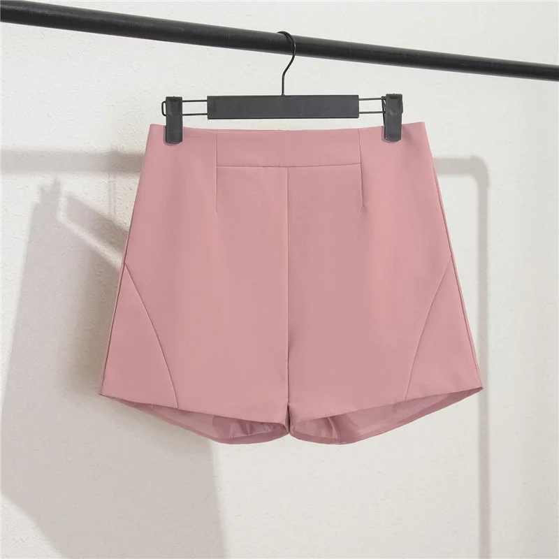 Toloer Toloer And Summer Shorts Women Wear High Waist A Word Large Size Black Autumn Thin Casual Bottom Spring Loose Wide-Leg Pants-Outfit Ideas