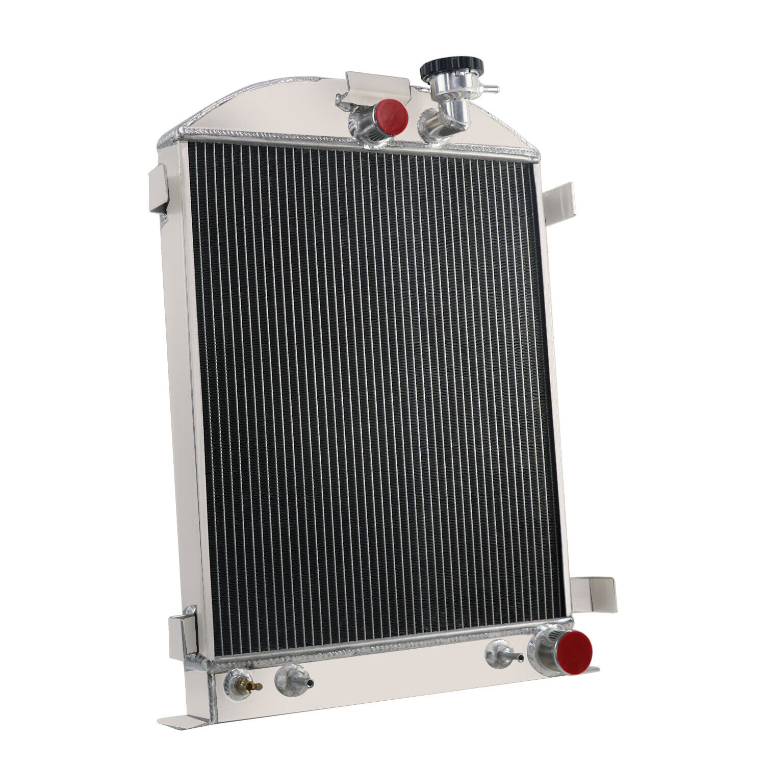 Alloyworks 4 Row Aluminum Cooling Radiator For 1933-1934 Ford Chopped ...