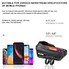 1L EVA Bike Phone Handlebar Bag with Quick Release for Smart Phones 4.7-6.8in