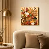 Thanksgiving Day DIY 5D Diamond Painting Kit with Frame 25x25cm
