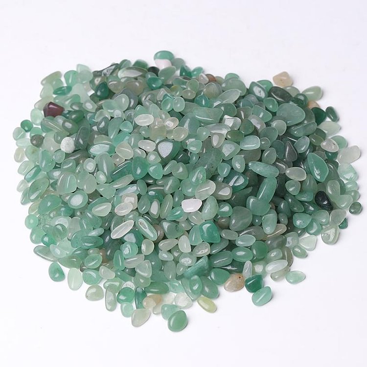 0.1kg Natural Green Aventurine Chips Crystal Chips