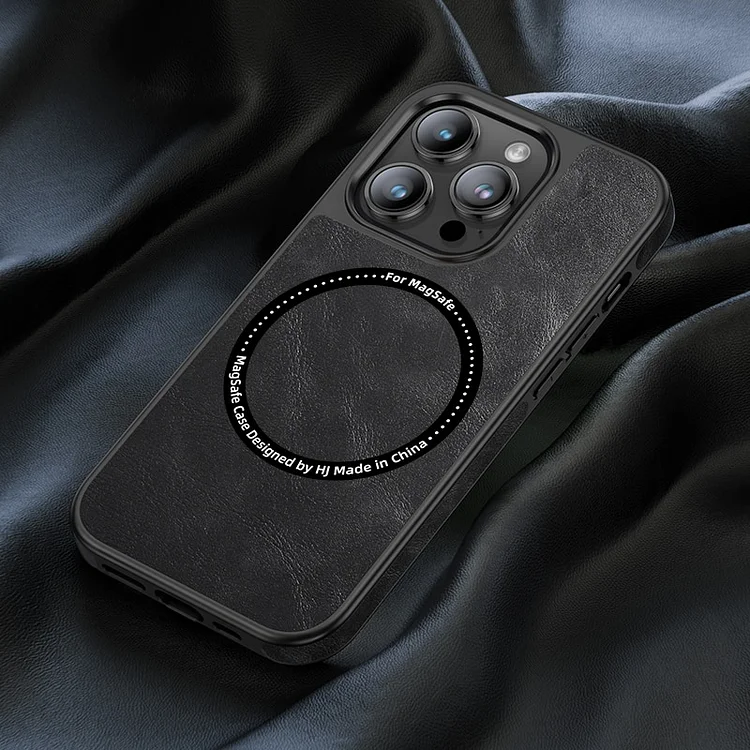 Luxury Leather Wireless Charging Phone Case