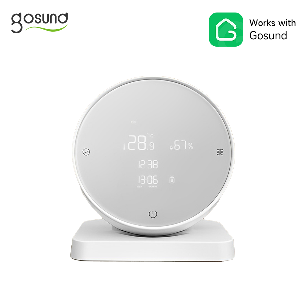 Tuya WiFi Temperature Humidity Sensor LCD Display Smart Home APP Connected Thermometer Works With Alexa Google Assistant Alice