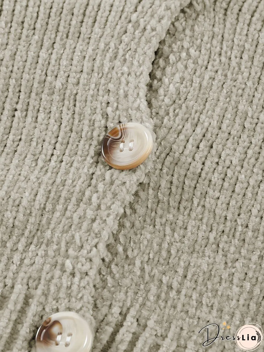 Chunky Knit Viscose Cardigan