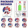 8pcs DIY Diamond Painting Coaster Kit With Holder - Gnome