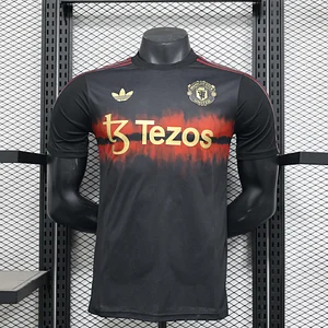 2025/2026 Player Version Manchester United Special Edition Black Red Football Shirt 1:1 Thai Quality