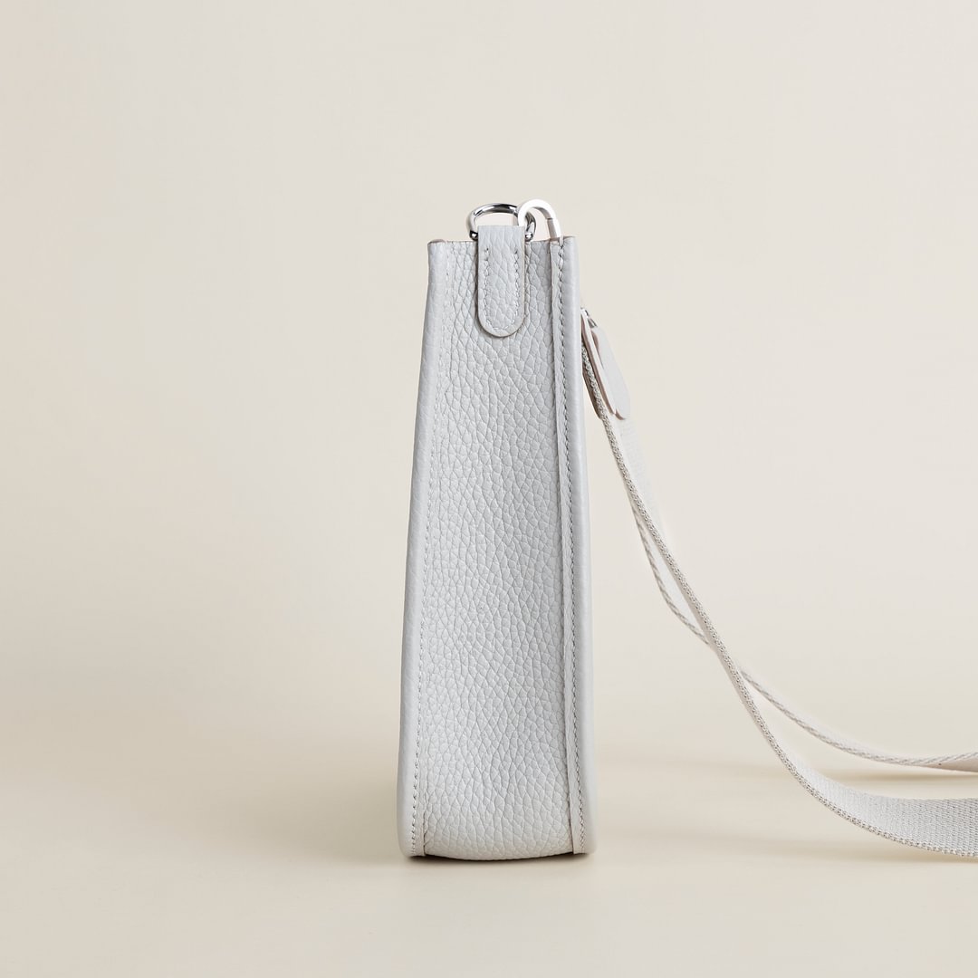 Evelyne mini Clemence 80 Pearl gray PHW