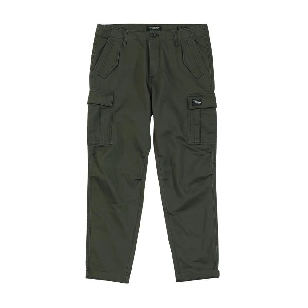 SIMWOOD 2021 Spring Winter New  Cargo Pants Men Tactical Pants Slim Fit Ankle-length Military Track Trousers Quality Clothes