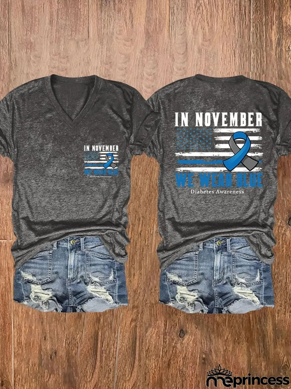 Women's Diabetes Awareness Casual T-Shirt