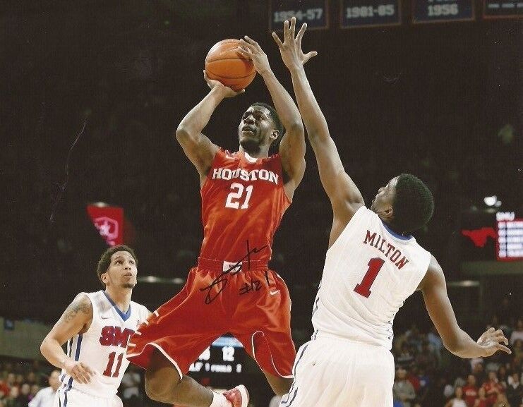 Damyean Dotson signed Houston Cougars 8x10 Photo Poster painting autographed 2