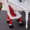 Housse antidérapante pour pied de chaise de Noël
