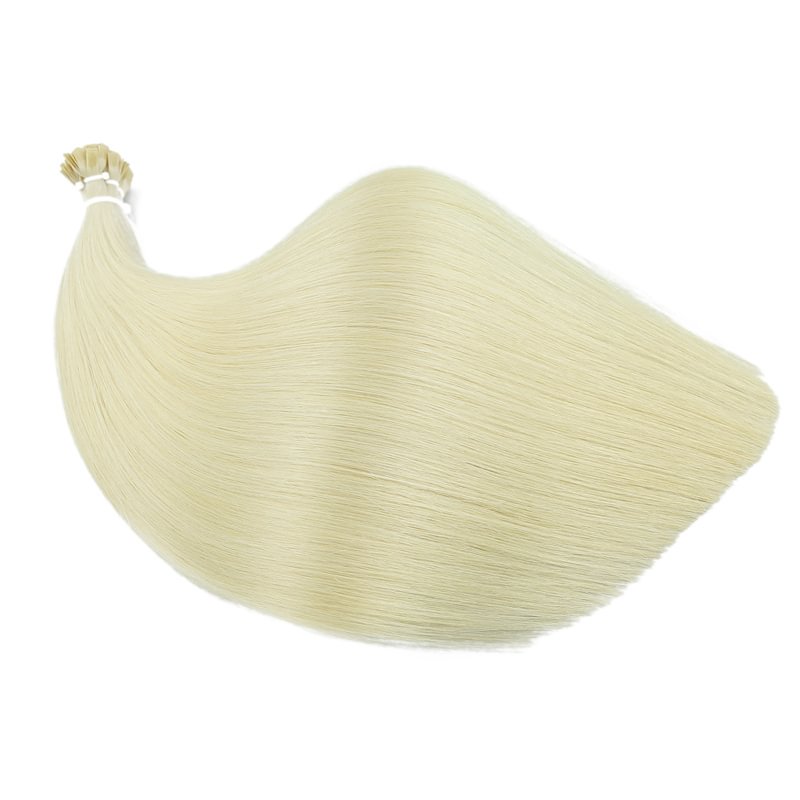 Pre-Bonded Flat Tip Hair #613 Bleach Blonde 100gram Per Pack 