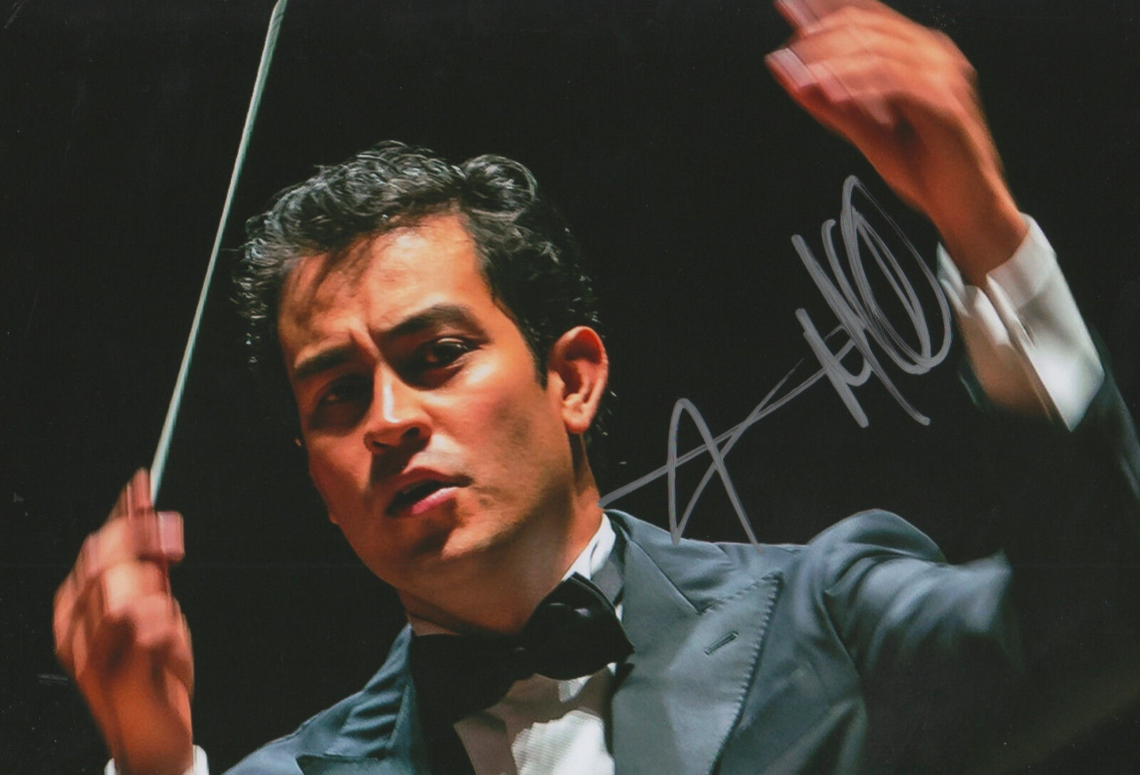 Diego Matheuz Conductor signed 8x12 inch Photo Poster painting autograph