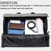 2 in 1 Hanging Suit Travel Bag, Foldable Duffel Bag Carry On Suit Airline Bag