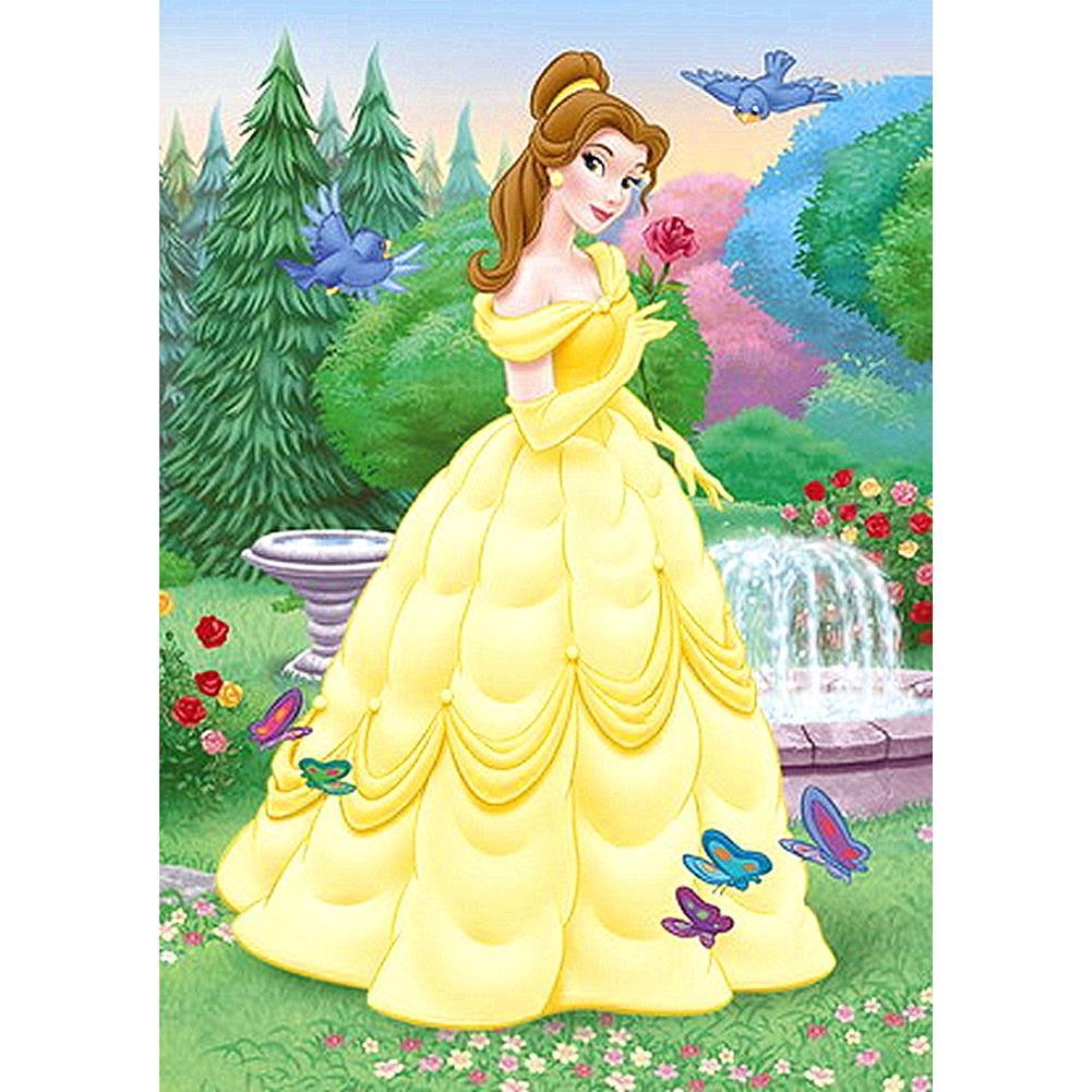 Full Round Diamond Painting Belle