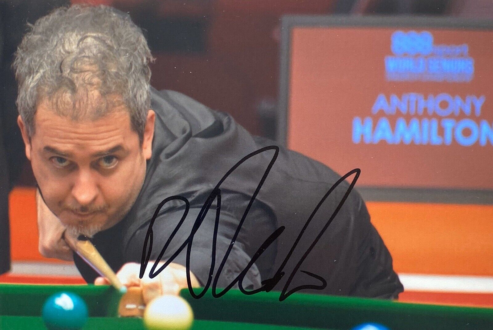 Anthony Hamilton Genuine Hand Signed 6X4 Photo Poster painting - Snooker 2