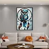 Dreamcatcher And Owl-11CT Stamped Cross Stitch 40*60cm/15.75*23.62in  tapestrymarket