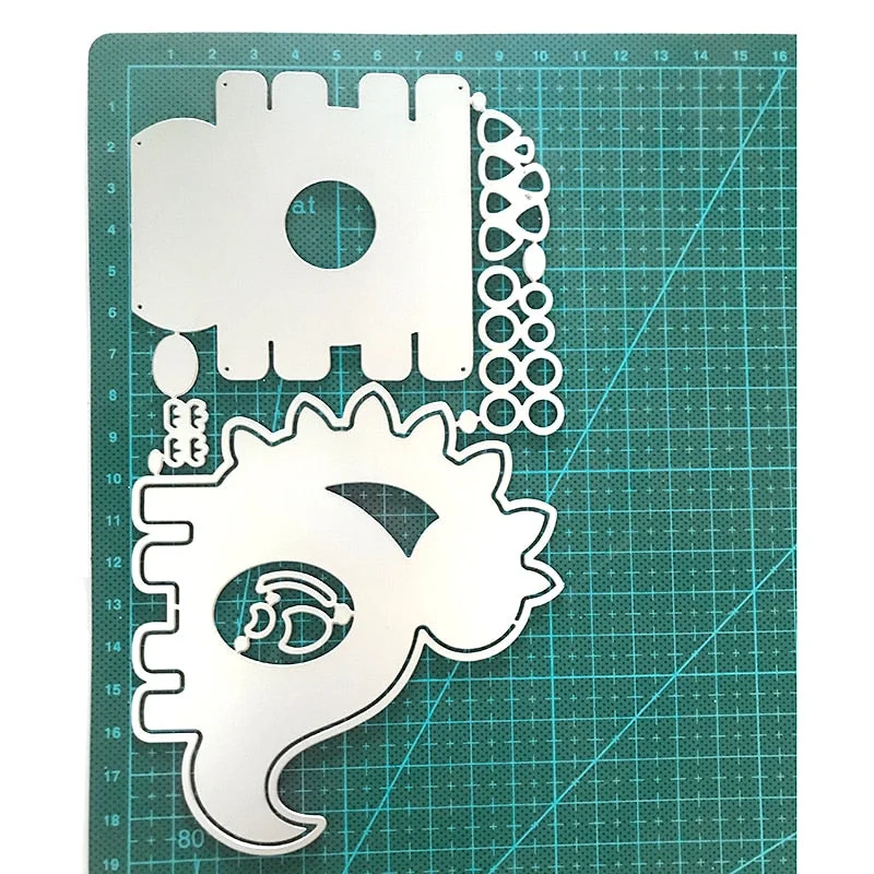 TOP EXPRESSION 3D Easter Egg Holder Metal Cutting Die Stencils for DIY Scrapbooking Embossing Handmade Paper Cards Gift