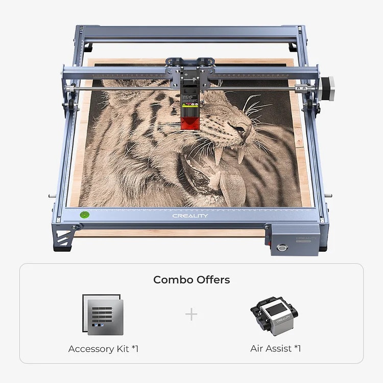 Creality Falcon 7.5W Laser Engraver & Cutter Essential Combo