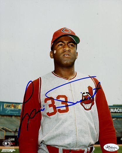 Luis Tiant Signed Jsa Cert Sticker Authentic Autograph