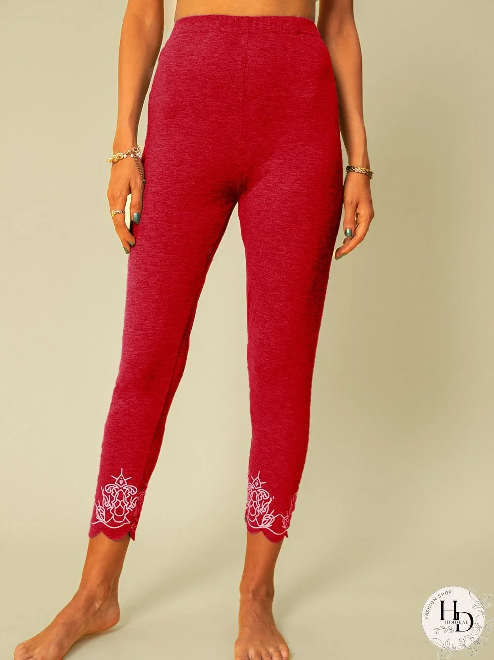 Casual Floral Leggings