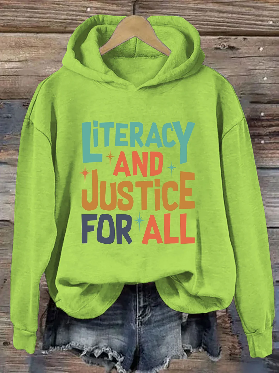 Literacy Justice for All Hoodie