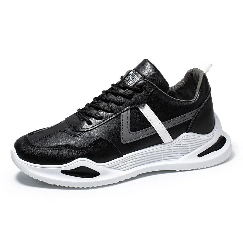 Hot Sale White Men's Sneakers Microfiber Casual Shoes Lightweight Breathable Mens Shoes Big Size Tenis Masculino Zapatos Hombre