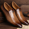Men's Fashion Business Formal Wear Casual Leather Shoes -Dress Shoes