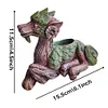 Creative Dragon Tree Succulent Planter Resin Garden Statue Decorative Plant Pot