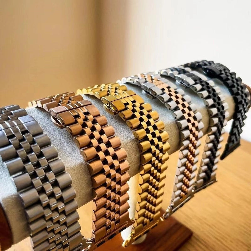 Elegant Multicolor Solid Color Smart Watch Strap