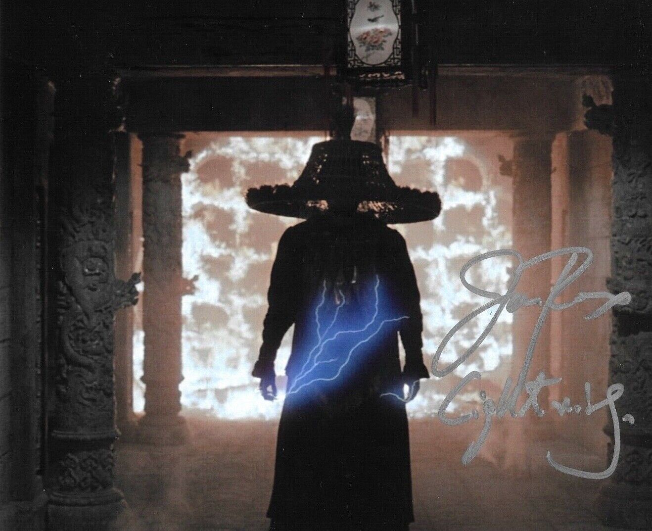 * JAMES PAX * signed 8x10 Photo Poster painting * BIG TROUBLE IN LITTLE CHINA * LIGHTNING * 5