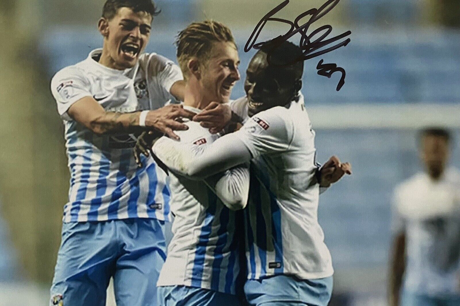 Ben Stevenson Genuine Hand Signed Coventry City 6X4 Photo Poster painting