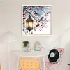 (Multi-Style) Bird And Lamp-11CT Stamped Cross Stitch 50*50cm/19.69*19.69in