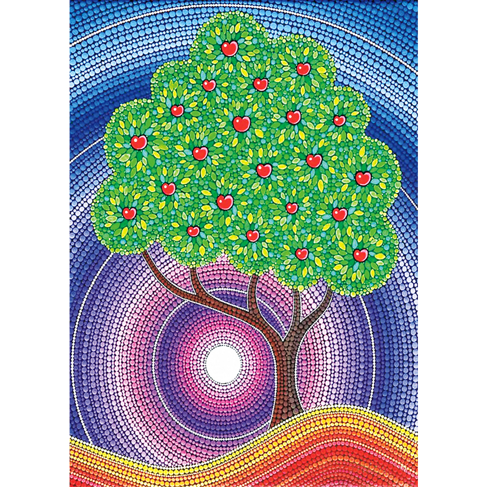 

Tree - Crystal Special Shaped Diamond Painting - 30*40CM, 501 Original