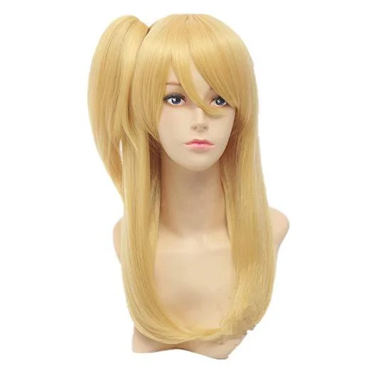 Fairy Tail Lucy Heartphilia Cosplay Wig Earthy Yellow 60cm