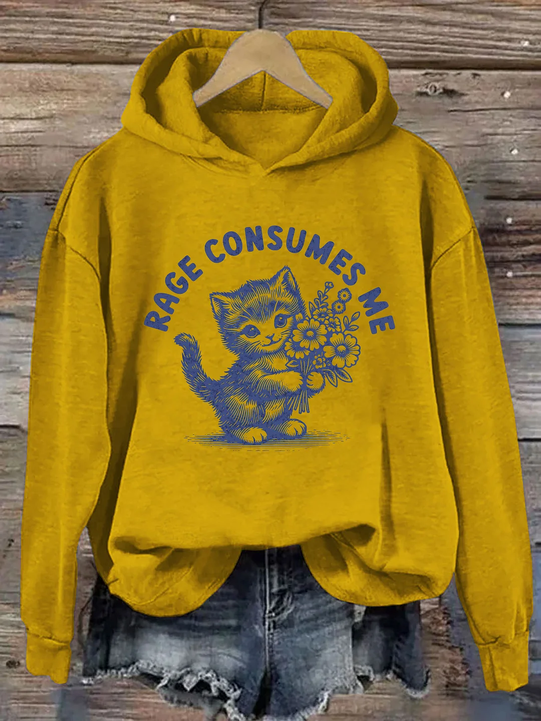 Rage Consumes Me Hoodie