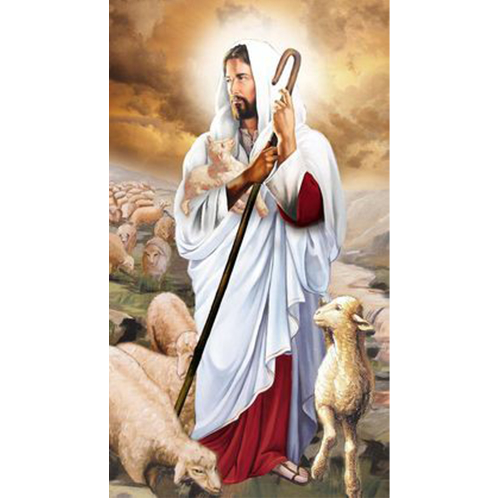 

Jesus - Round Drill Diamond Painting - 40*70CM (Big Size), 501 Original