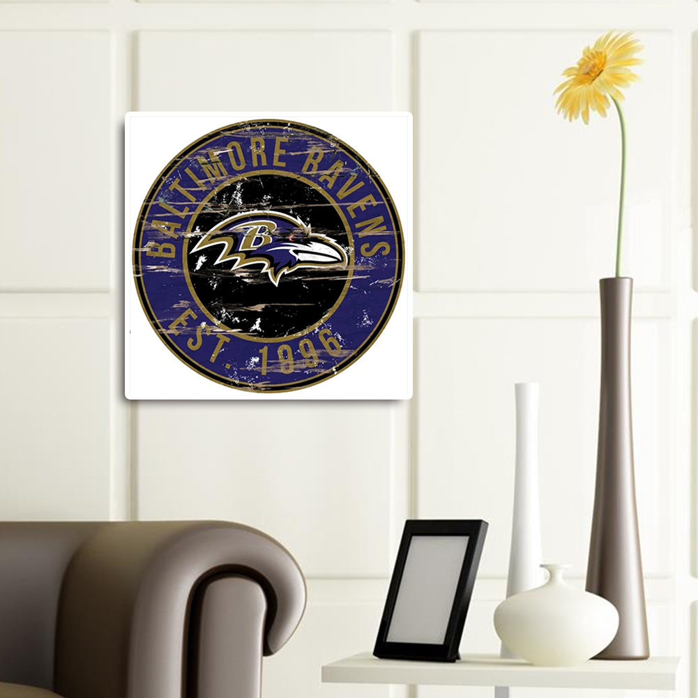 Diamond Painting - Full Round - Baltimore Ravens