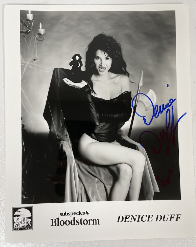 Denice Duff Signed Autographed Subspecies