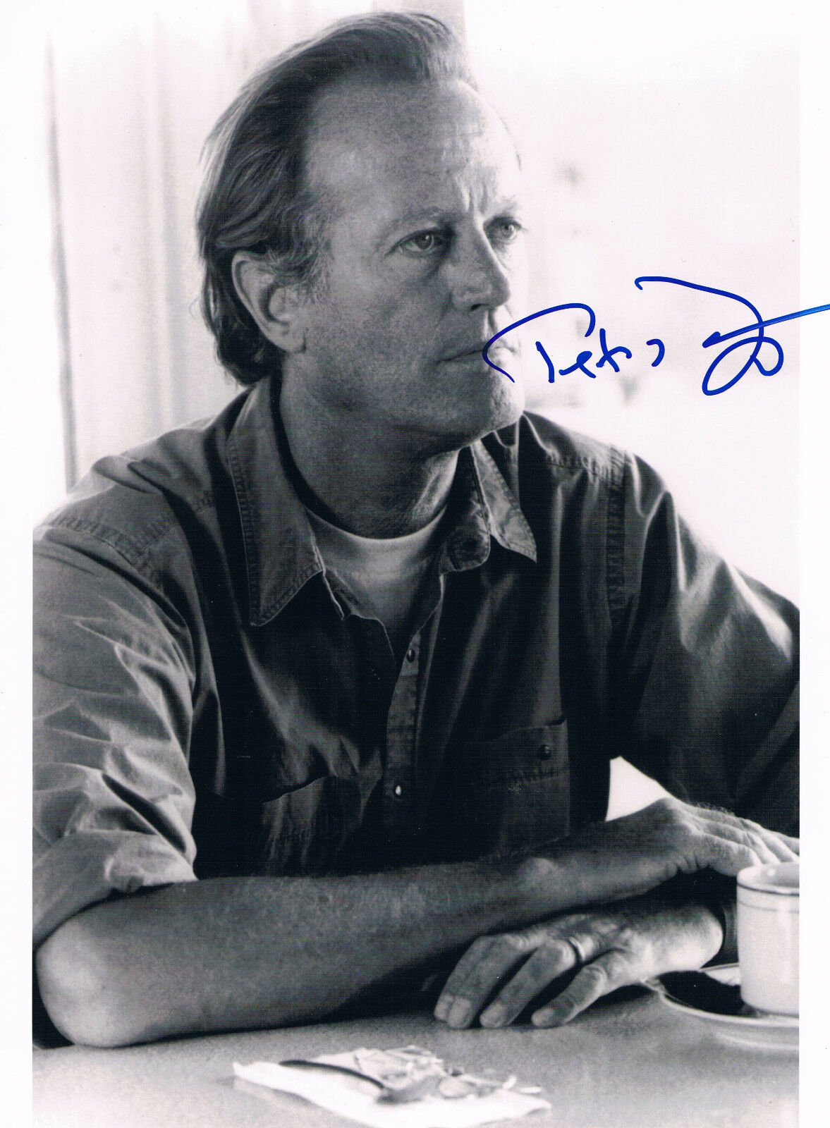 Peter Fonda 1940-2019 genuine autograph 8x10