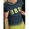 Figure 8 Graphic Vintage Crop Top