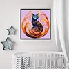 Diamond Painting-DIY Crystal Rhinestone Black Cat