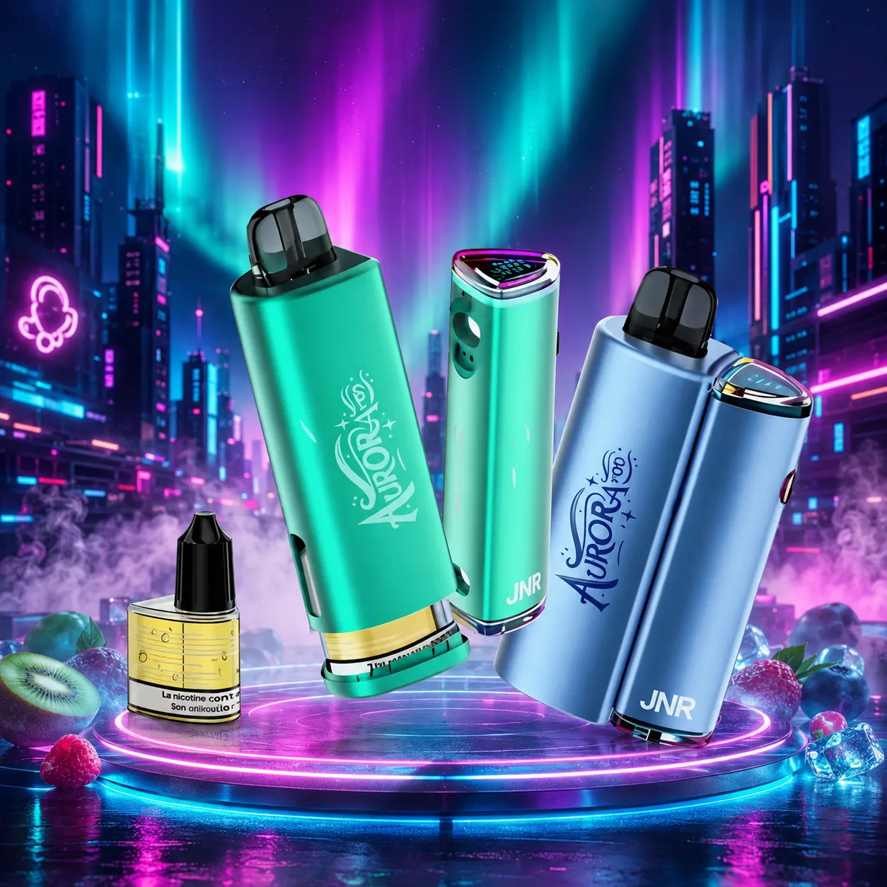 JNR Aurora Vape | 27000 Puffs (50 PCS)  fumotvapeshop