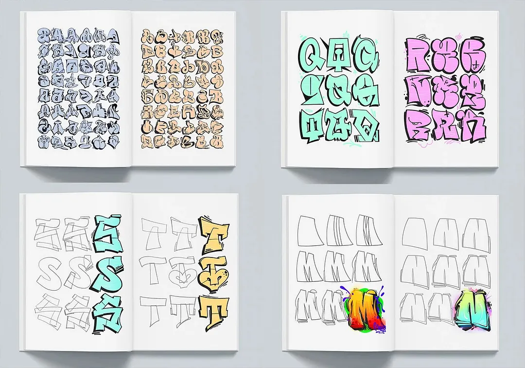 🎨GRAFFLETTERS - COLLECTOR EDITION🔤(📚HARDCOVER)
